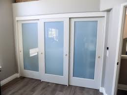 Servicing chicago since 1972 with custom mirrors, shower doors and sliding glass doors at factory direct prices. 3 Panel 2 Track Ovation Sliding Closet Doors With White Laminated Glass Panels Classic Improvement Products