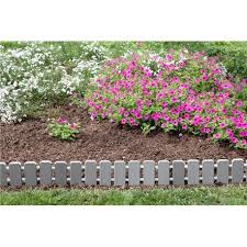 Landscape edging can give planters and gardens an attractive, organized appearance. Garden Edging Evergrain Composite No Dig Roll Up Flower Bed Edges