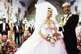 Coming To America Akeem Eddie Murphy Prince Of The Imaginary Movie Wedding Dresses Wedding Movies Wedding Dresses