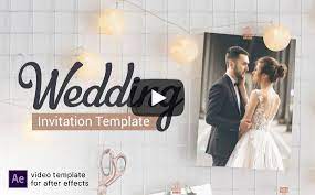 After Effects Wedding Invitation Template Wedding Templates Wedding Invitation Templates Fun Wedding Invitations