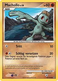 Xfindet es honig, leuchtet die sichel auf seinem kopf. Machollo Pokedex