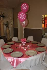 Minnie Mouse Table Setting Table Decorations Minnie Mouse Table Table