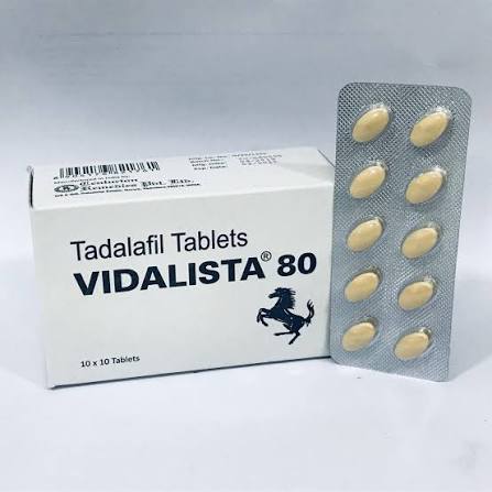 Vidalista Tadalafil 80mg tablet at ₹ 90/stripe | Tadalafil Tablets in Bhopal | ID: 24926751488