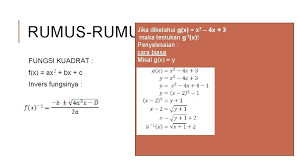 Check spelling or type a new query. Invers Fungsi Cara Cepat Mencari Invers Fungsi Feriyanto