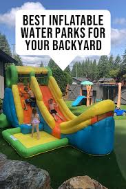 Nothing beats sliding down a water slide at the peak of a summer day. Top 10 Best Inflatable Water Slides Reviewed For 2020 My Trampoline Kids
