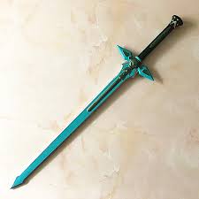 Es wurde gegen lisbeth´s bestes schwert getestet und zerbrach dieses. Sword Art Online Schwert Kirito Elucidator Dark Repulser Cosplay Sword 80cm Comics Comic Fanartikel Sammeln Seltenes