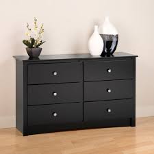 Prepac Sonoma Black Children S 6 Drawer Dresser Black Black Bedroom Furniture Black Dressers Furniture