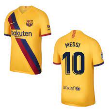 Die zukunft von superstar lionel messi (34) beim fc barcelona ist auch drei tage nach dem ende seine vertrages. Fc Barcelona Trikot Away Herren 2019 2020 Messi 10 Sportiger De