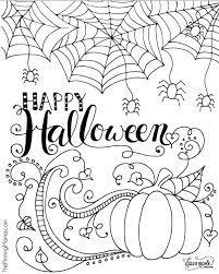 Our halloween coloring sheets are meant to bring more excitement to your child's life, and we've got more where that came from. Halloween Coloring Pages