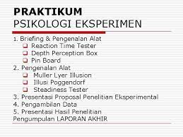 We did not find results for: Psikologi Eksperimen Pertemuan I Tiu Setelah Selesai Mengikuti