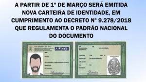 Carteira de identidade original emitida no estado de são paulo (não é obrigatório e não será retida, podendo agilizar o recebimento do novo documento) Novo Modelo Carteira De Identidade