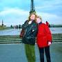 Profile Picture of Robert Plant and his sister Allison in Paris in the late 90's. - Pintereston Google