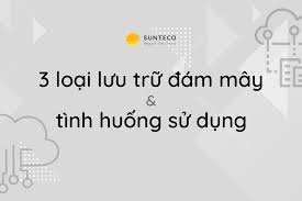 3 loại lưu trữ đám mây (cloud storage) và tình huống sử dụng - Sunteco |  Beyond The Clouds