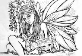 Beautiful Magical Fairy Coloring Pages Free To Print Animal Coloring Pages Fairy Coloring Pages Fairy Coloring