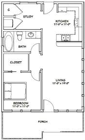 24x32 House 1 Bedroom 1 Bath 768 Sq Ft Pdf Floor Plan Etsy Small House Floor Plans One Bedroom House House Plans