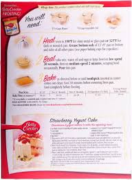 Oct 15, 2015 · for reference, i bought a super moist betty crocker dark chocolate cake mix. Betty Crocker Cake Mix Instructions On The Box