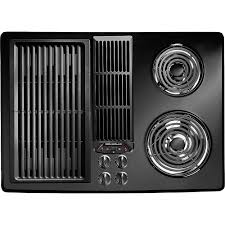 Use & care guidetable of important safety instructionsnever use aluminum foil or foil containers on the cooktop. Jed8130adb Jenn Air 30 Downdraft Electric Cooktop Black On Black Jetson Tv Appliance