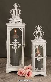 Finden Sie Top Angebote Fur Laterne Windlicht Gartenlaterne Kerzen Licht Shabby Chic Metall Weiss Krone Deko Bei Eb Dekorativnye Fonari Derevyannye Fonari Fonar