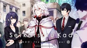 Kado The Right Answer Seikaisuru Kado 2017 On A Plane Kōjirō Shindō A Gifted Negotiator And Shun Hanamori Witness The Kado Anime Kado The Right Answer