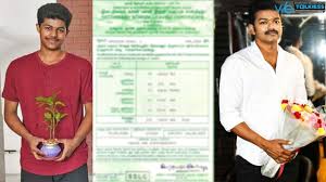 His grandfather is also a famous director in kollywood s.a chandrasekar. Vijay S Son 12th Marks Goes Viral View Result Sanjay Vijay Youtube