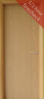 Affordable oak doors interior crafted with high quality materials. Flush Firecheck White Oak Door 44mm Firecheck Doors The Door Store