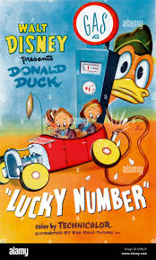 LUCKY NUMBER, U.S. poster art, from left: Huey, Dewey Louie, Donald Duck,  1951 Stock Photo - Alamy