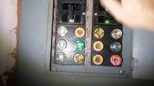 When either fuse is overheated by the passage of too. How To Change Fuses In An Old Home Panel Youtube