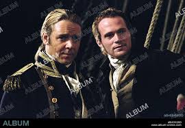 PAUL BETTANY and RUSSELL CROWE in MASTER AND COMMANDER: THE FAR SIDE OF THE  WORLD, 2003, directed by PETER WEIR. Copyright 20TH CENTURY  FOX/MIRAMAX/UNIVERSAL/SAMUEL GOLDWYN - Album alb434200