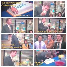 Will Ferrell As Deangelo Vickers On The Office The Struggle Is Real Theoffice Office Obesity Lol Cake Willfe Struggle Is Real The Office Crush Movie