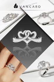 Silver Entwined Two Hearts In Love Interlocking Heart Ring Aquamarine Engagement Ring Vintage Rose Gold Engagement Ring Vintage Ring Sketch