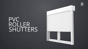 2 pack 36x72in clear plastic storm window kit. Drutex External Pvc Roller Shutters Youtube