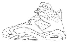 There are many benefits of coloring for children, for example : 10 Jordan Coloring Ideas Sneakers Drawing Sneakers Sketch Shoe Template