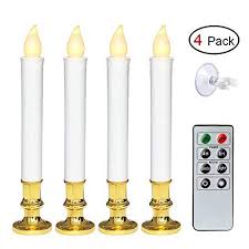 We did not find results for: Eldnacele Battery Operated Taper Candle Lights Led Window Candles With Remote Warm White Bright Flickering Bulb 4 Pack With Gold Candle