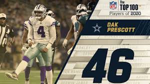 Super bowl 55 brought a close to the 2020 season, and before we move on to the excitement of free agency and the nfl draft, it's time to reflect for a moment on some of the best individual performances of the season. 46 Dak Prescott Qb Cowboys Top 100 Nfl Players Of 2020 Youtube