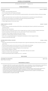 The master of data science degree in computational linguistics from university of british columbia is the credential to set you apart. Linguist Resume Sample Mintresume