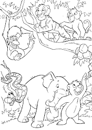 Jungle coloring for kids hd football. Jungle Book 1 2 Disney Coloring Pages On Coloring Home