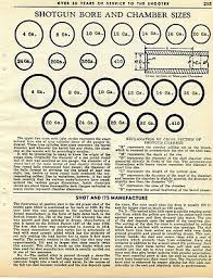 1964 Print Article Of Shotgun Bore Chamber Sizes 9 99