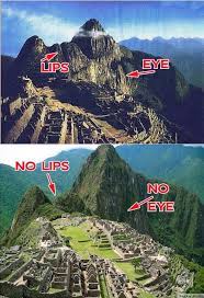 Machu picchu and huayna picchu are 2 different things to see at the same site: The Mysterious Face In The Ruins Of Machu Picchu Machu Machu Picchu Ruins