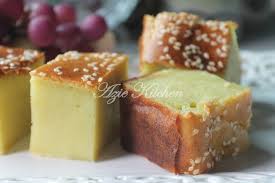 Azie Kitchen Bingka Durian Makanan Makanan Manis Kue