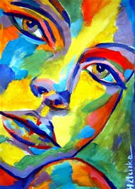 Woman Portrait Portrait Woman Bohemian Rostros De Arte Pintura De Arte Abstracto Arte Pop