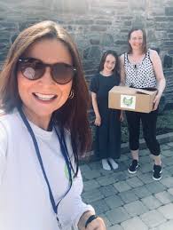 Moy Park's Anne Richmond nominated her sister-in-law Rachel McDougall for a  #ChickenRun visit. Following a period of illness, Rachel is now