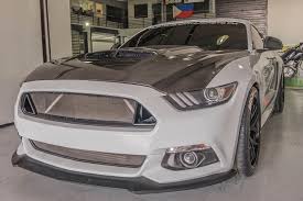 Black And White Mustang Gt Mustang Black Hood