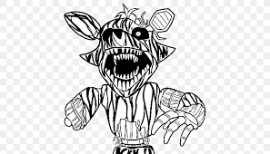 Five Nights At Freddy S 3 Five Nights At Freddy S Sister Location Coloring Book Drawing Png 600x470px