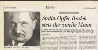 Stalin-Opfer Radek -stets der zweite Mann