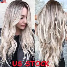 Post your curly haired questions or awesome curly haired do's! Us Balayage Women Curly Hair Full Wig Natural Long Wavy Ombre Black Blonde Wigs 14 09 Picclick