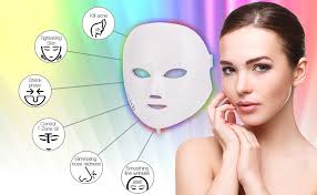 Pin By Merysa On Facial Promo Led Face Mask Led Light Therapy Light Therapy Mask