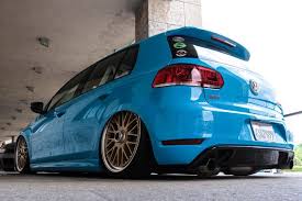 Bagged Beauty Vw Golf Vi Gti Volkswagen Golf Deutsche Autos Golf