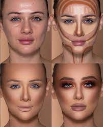 24 Perfect And Best Contour Highlight Makeup Tutorial For Beginners Highlighter Makeup Makeup Spray Skin Makeup