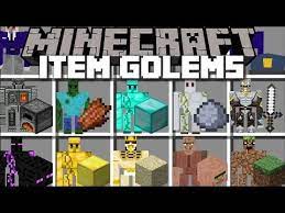 Golems mod for minecraft 2.0 free. Minecraft Item Golem Mod Spawn Odd Golems And Watch Them Protect You To Survive Minecraft Youtub Minecraft Banner Designs Minecraft Crafts Minecraft Item