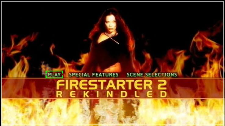 Firestarter 2: Rekindled (2002) – DVD Menus